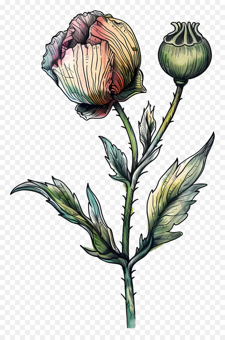 Brote De Amapola，Flor PNG