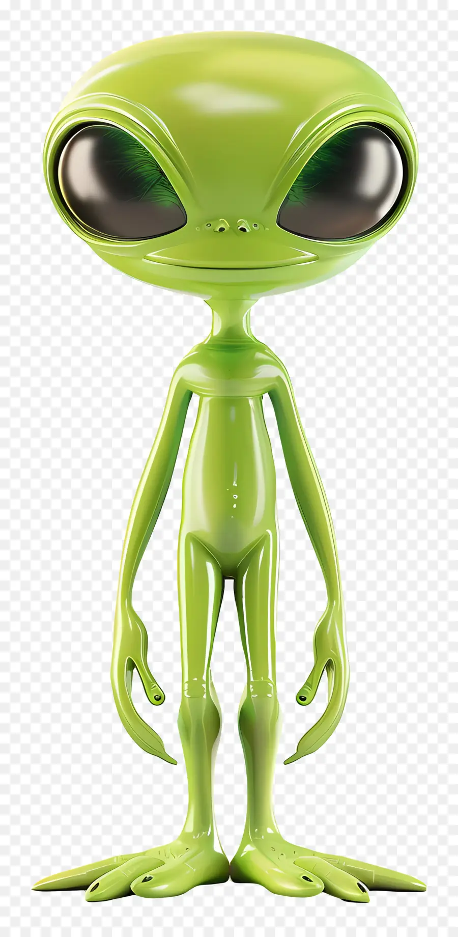 Llama Ahora，Extraterrestre Verde PNG