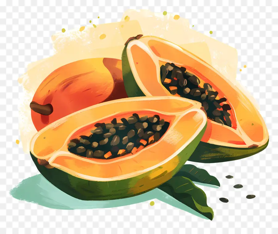 Papayas，La Papaya PNG