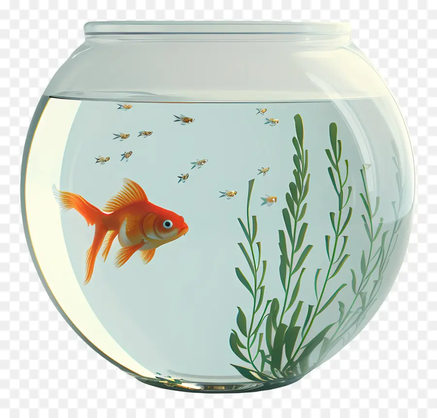 Fish Bowl，Pez PNG