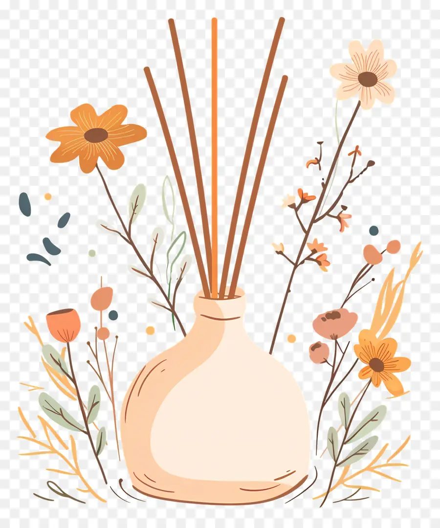 Difusor De Aroma，Florero PNG