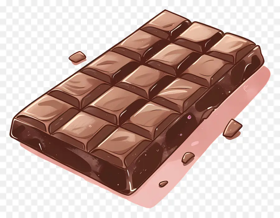 Barra De Chocolate，Bloques De Chocolate PNG
