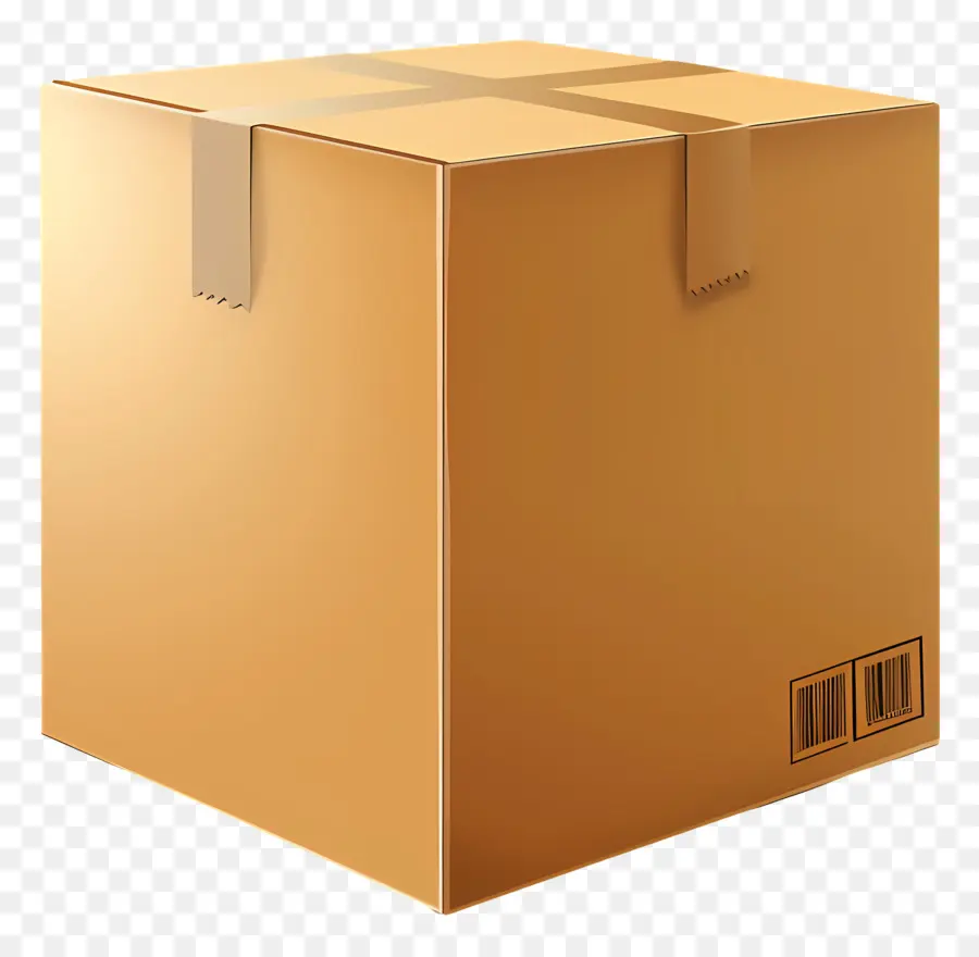 Caja De Cartón Grande，Caja De Cartón PNG