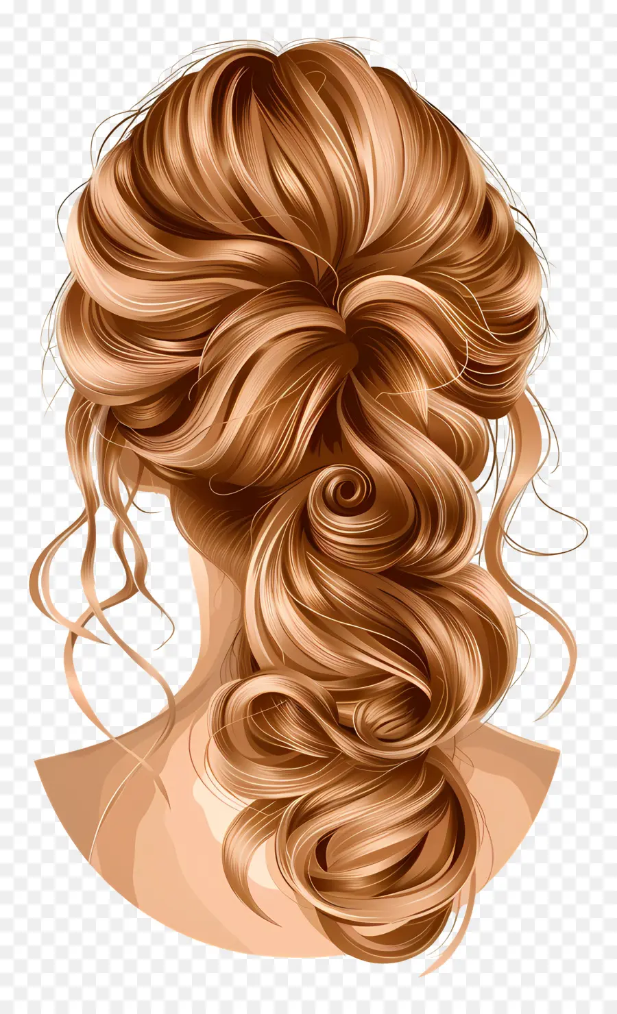 Estilo De Pelo，Trenza Francesa PNG