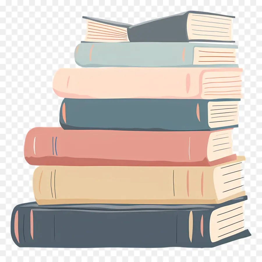 Libros，Pila De Libros PNG