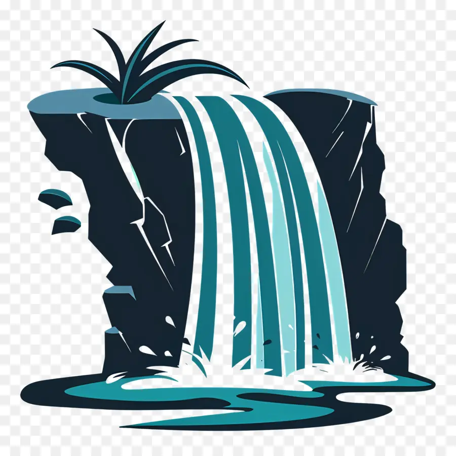 Verano，Cascada PNG