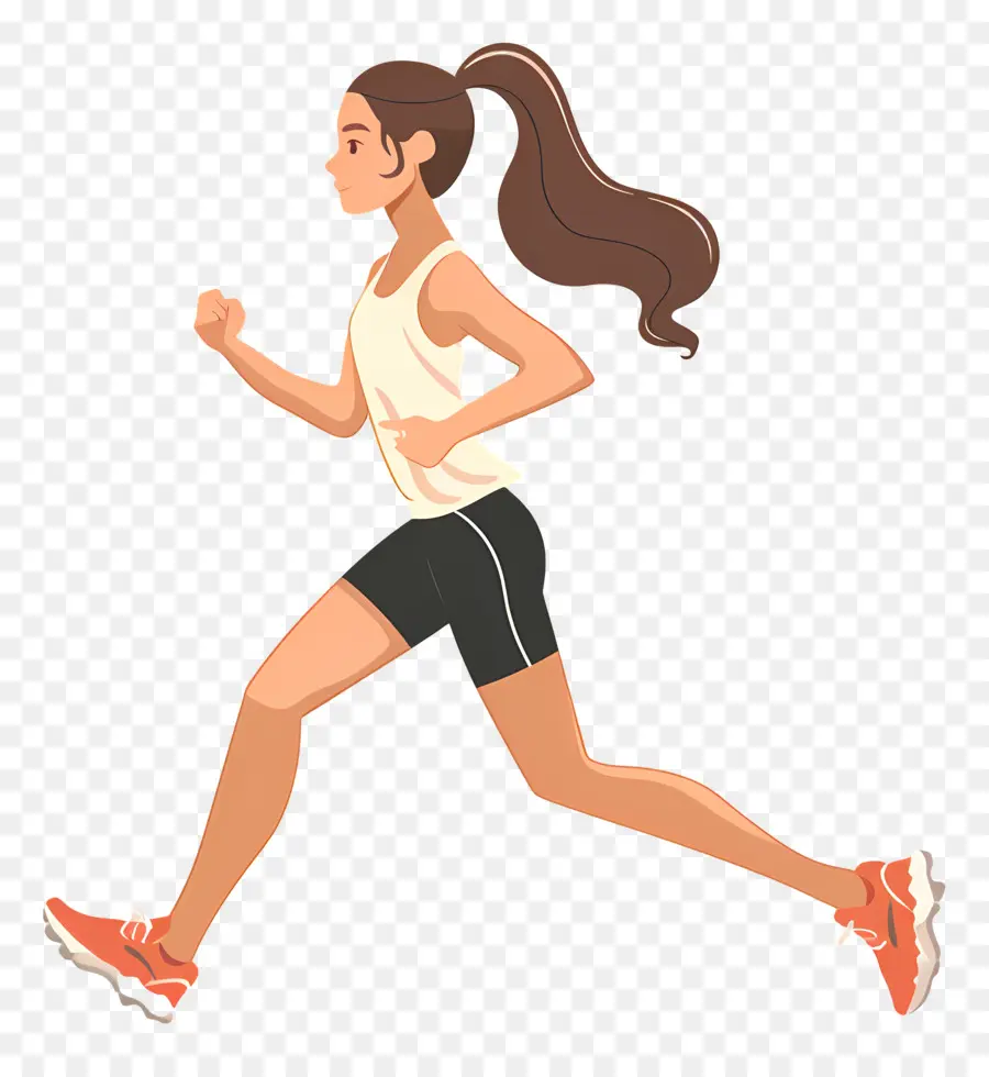 Running Mujer，Cinta De Correr PNG