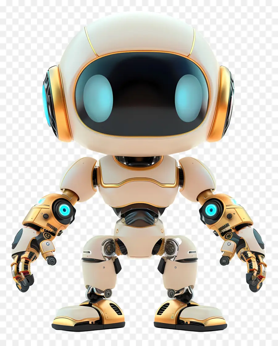 Robots En 3d，Robot Futurista PNG