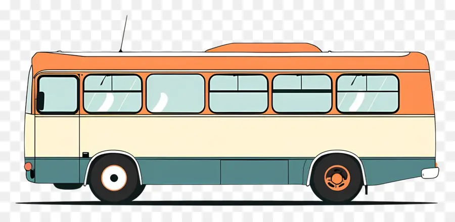 Autobús，Vintage Autobús PNG