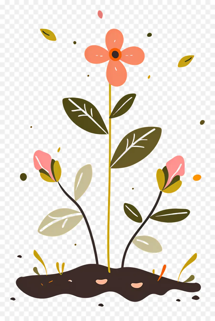 El Cultivo De Flores，Flor PNG