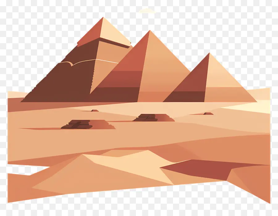 Las Pirámides De Giza，Pirámides PNG