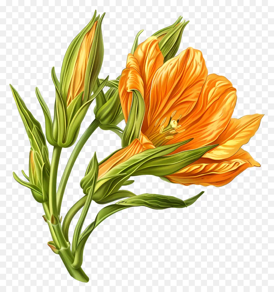 Capullo De La Flor，Flor De Naranja PNG