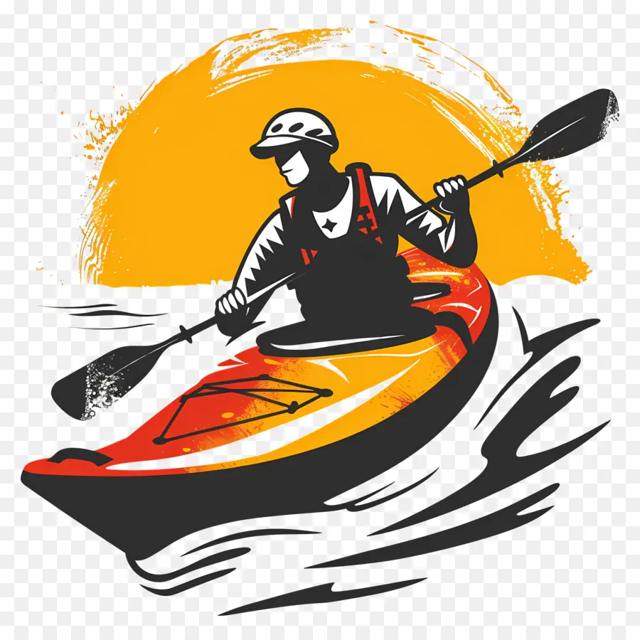 Kayak，Esquiar PNG