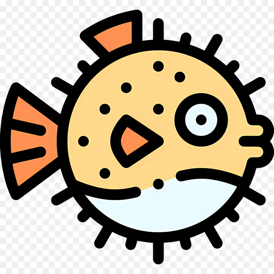 Puffer Fish，Los Peces PNG