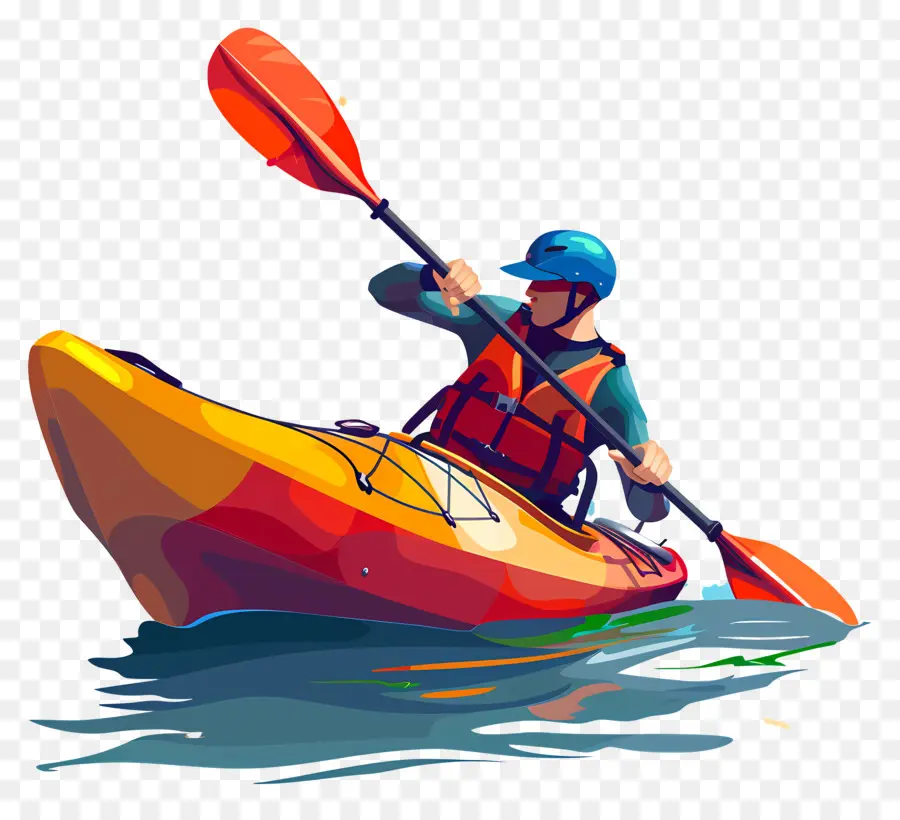 Kayak，Deportes De Agua PNG