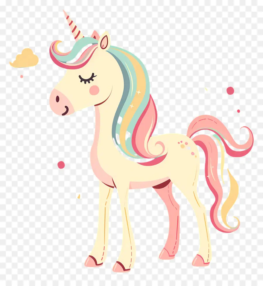 Unicornio，Arcoíris PNG