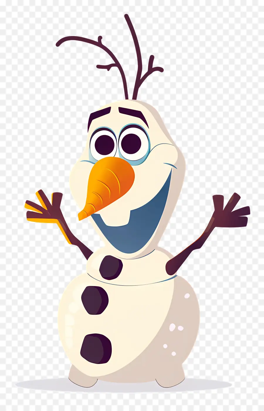 Olaf，Muñeco De Nieve PNG