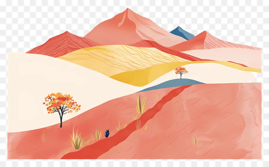 Paisaje Del Desierto，Paisaje PNG