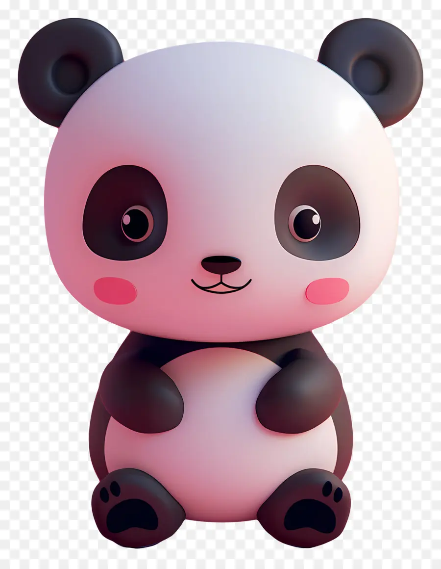 Panda，Lindo PNG