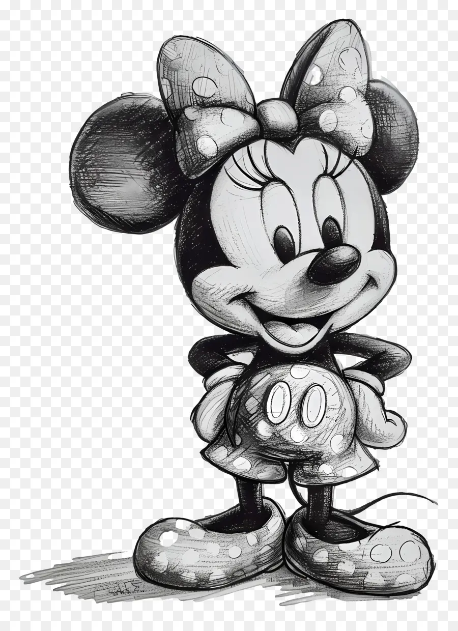 Minnie Mouse，Personaje De Disney PNG