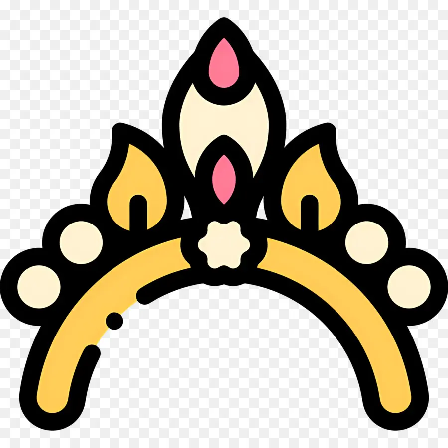 Tiara，Tiara Dorada PNG