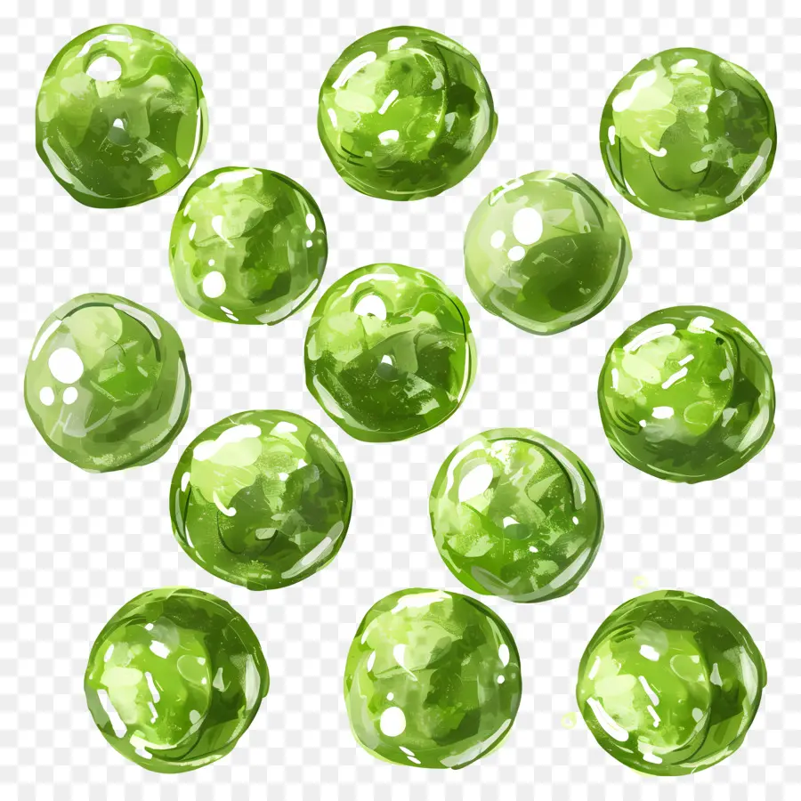 Dulces，Canicas Verdes PNG