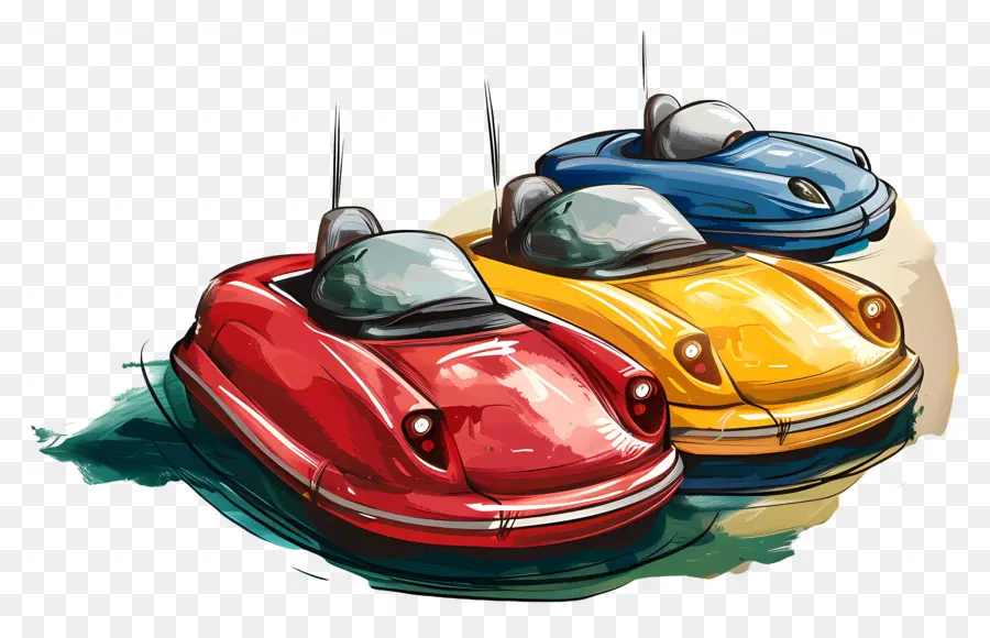 Parachoques De Coche，Los Coches De Choque PNG