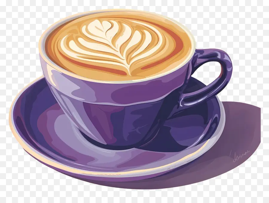 Latte，Café PNG