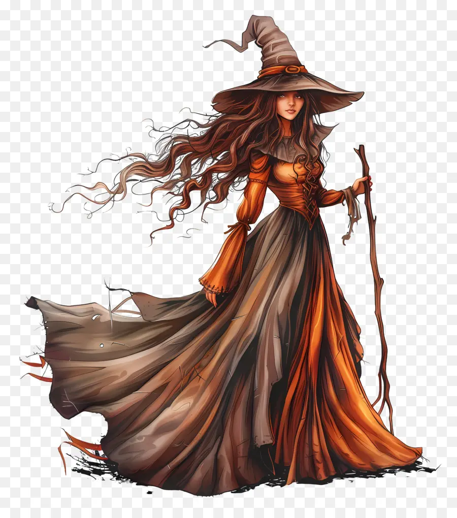 Bruja，Halloween PNG