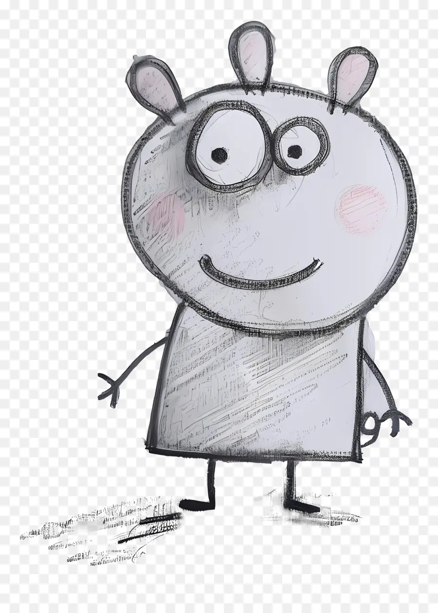 Cerdo Peppa，Dibujos Animados Extranjero PNG