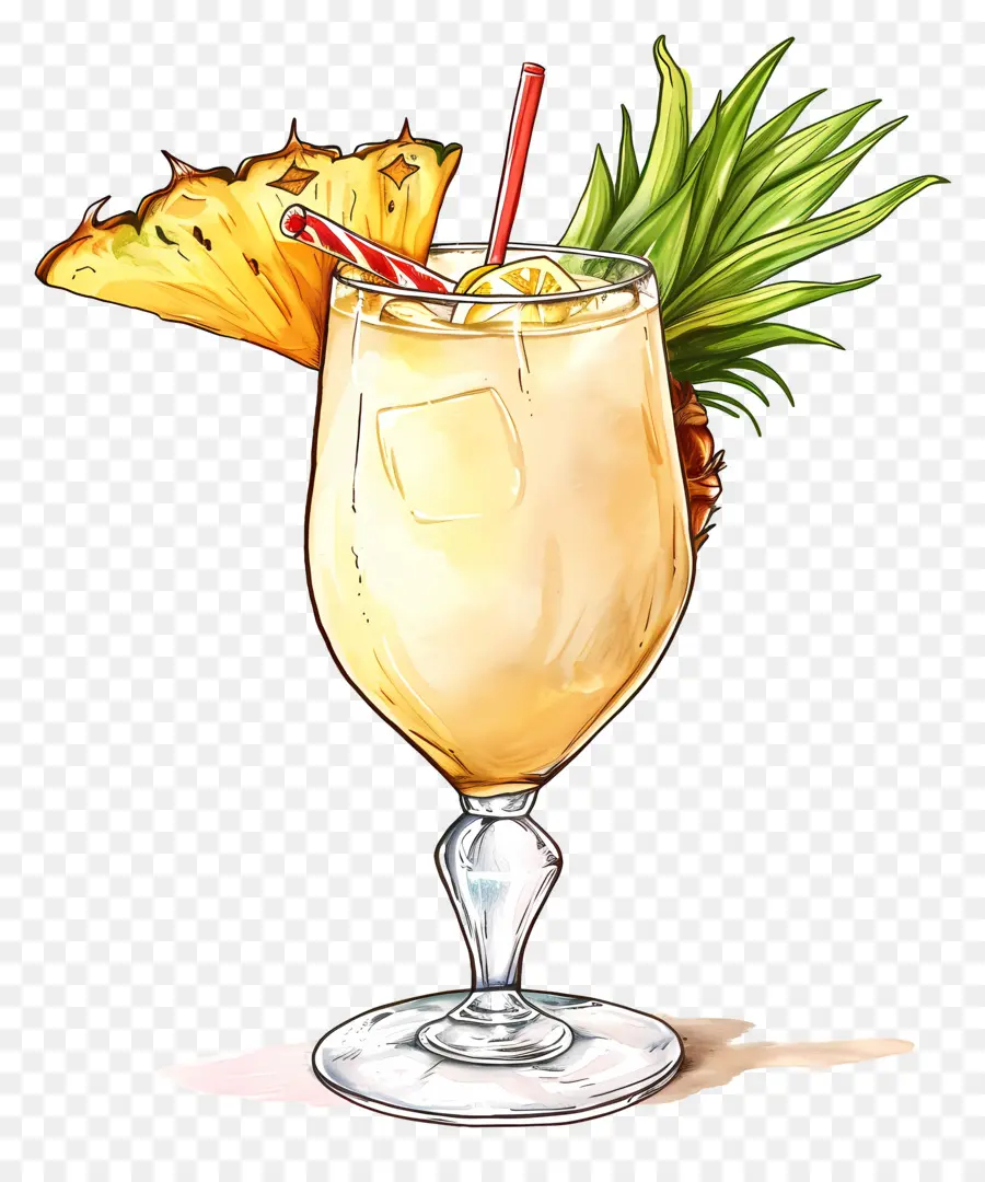 Piña Colada，Piña PNG