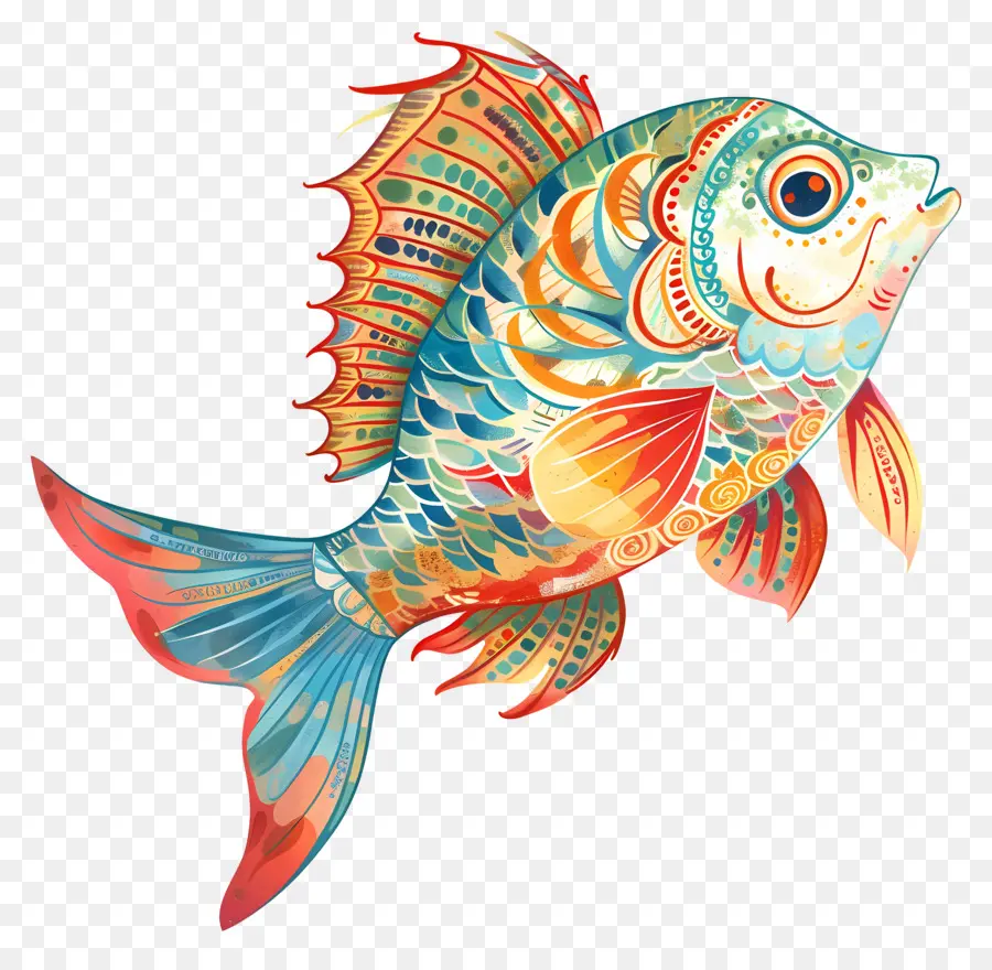 Dibujos Animados De Pescado，Peces Tropicales PNG