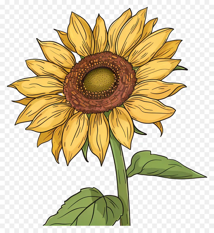 Girasol，Amarillo PNG