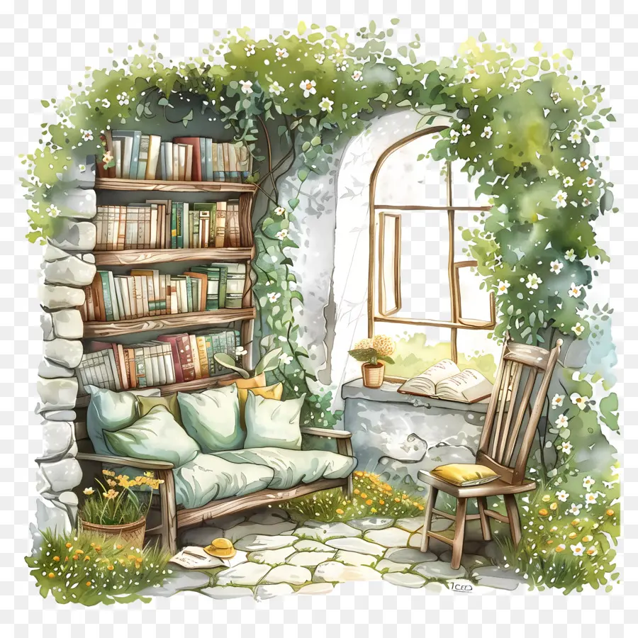 Al Aire Libre，Nook Libro PNG