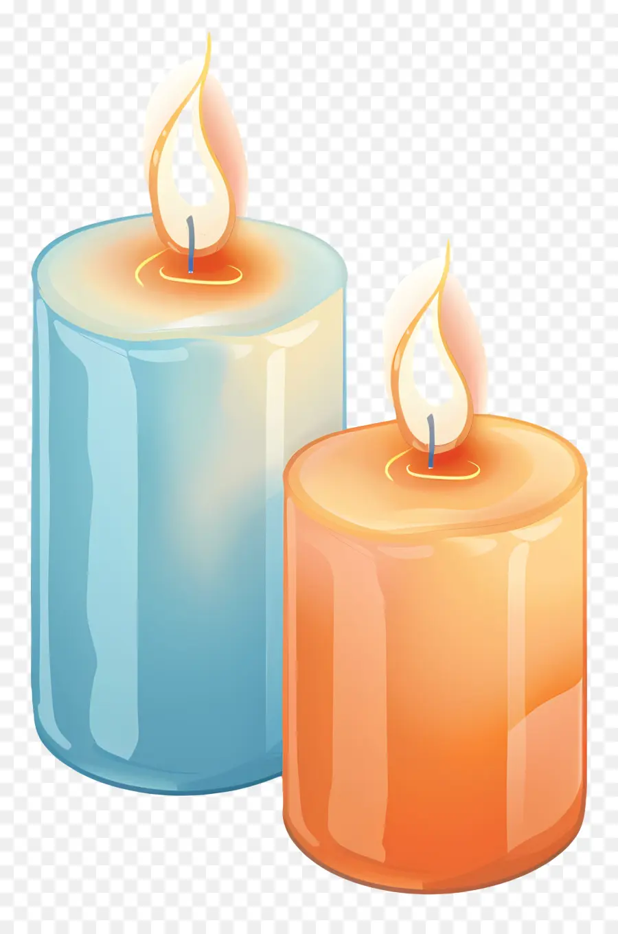 Velas，Las Velas Encendidas PNG