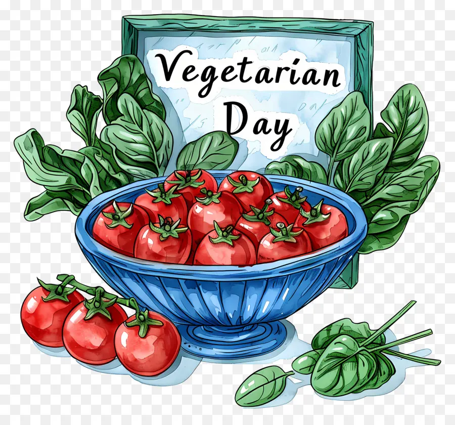 En El Día Mundial Vegetariano，Vegetariana PNG