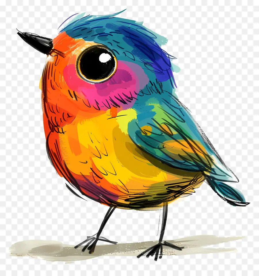 Pájaro，Pájaro Colorido PNG