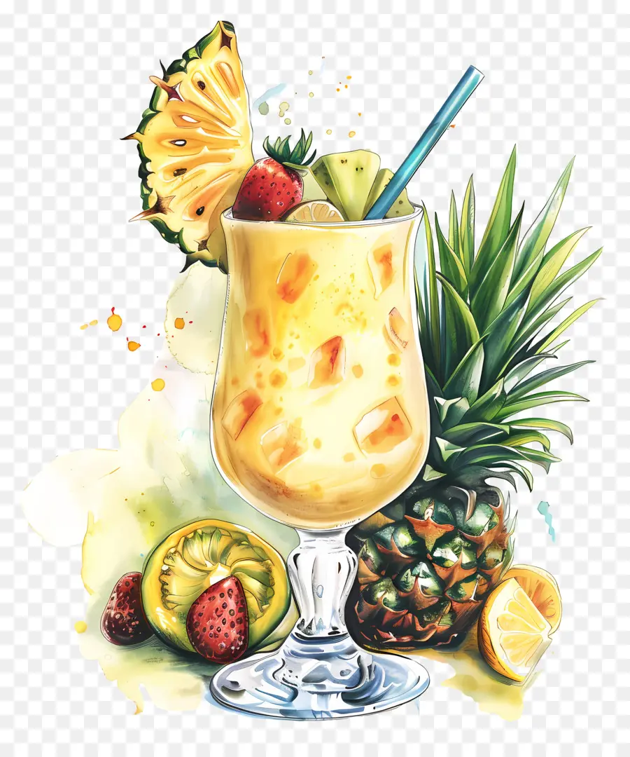 Piña Colada，Piña PNG