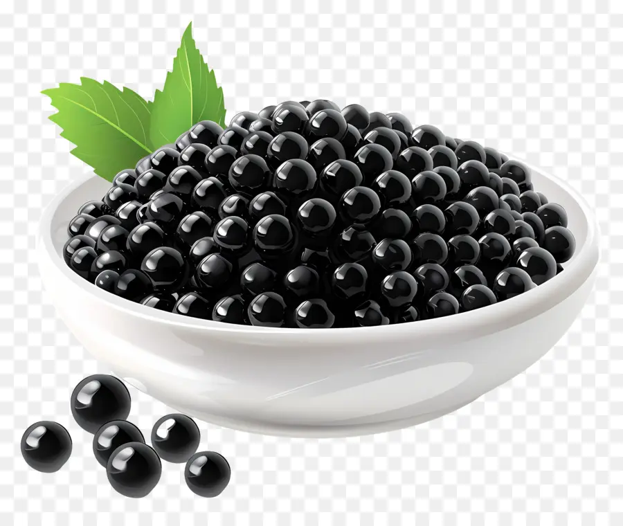 Caviar Día，Arándanos Negros PNG