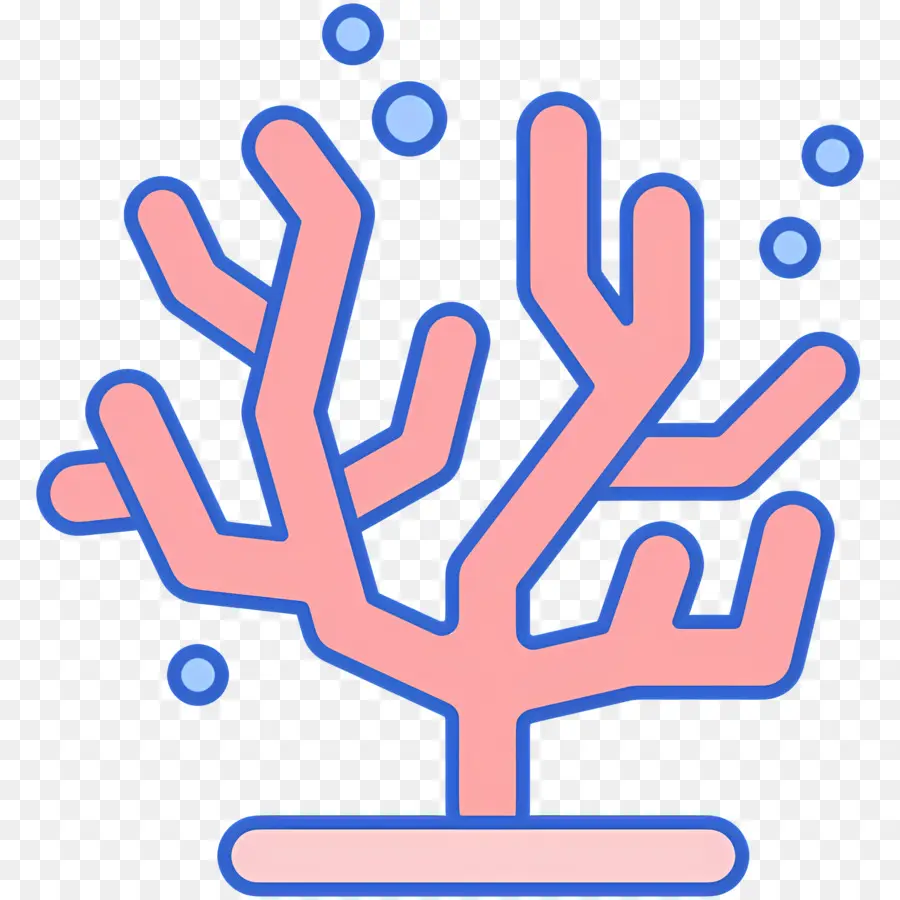 Los Arrecifes De Coral，árbol De Coral PNG