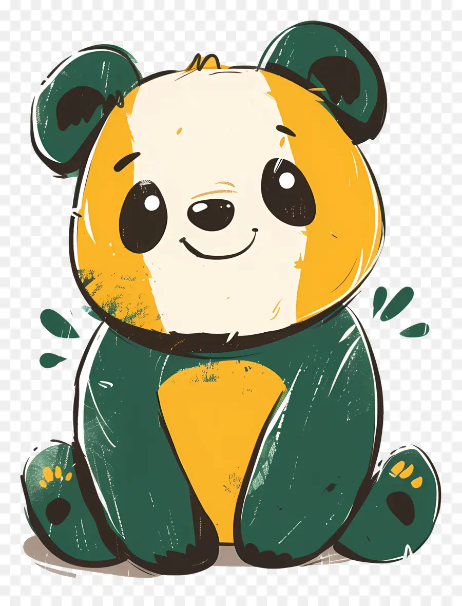 Panda，Lindo PNG