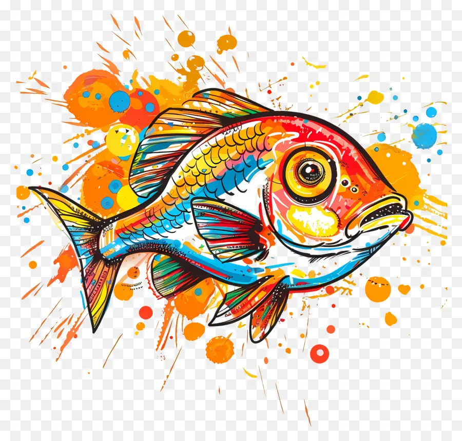 Los Peces，Peces De Colores PNG