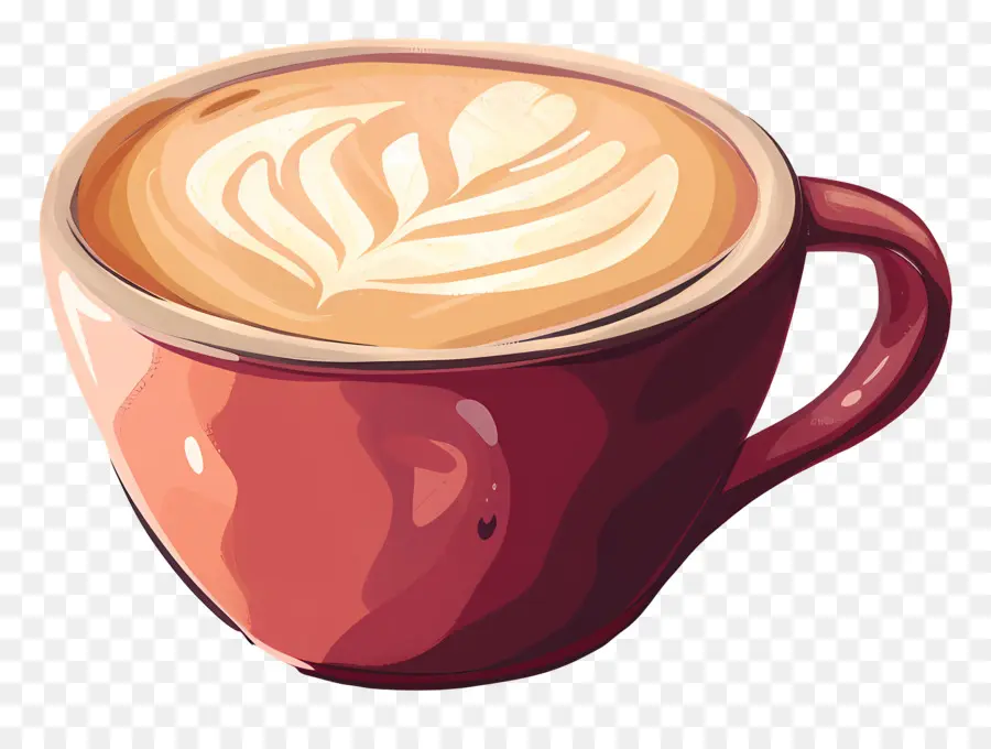 Latte，Café PNG