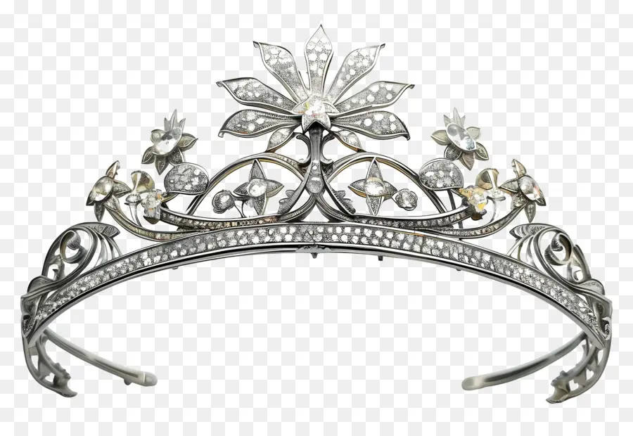 Tiara，Oro Blanco PNG