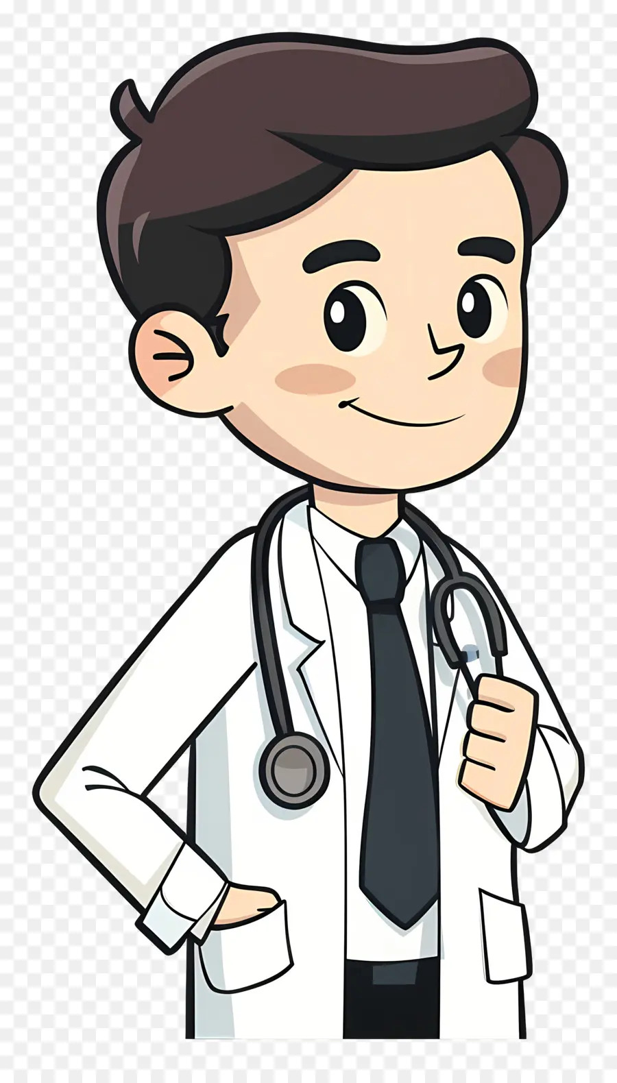 Médico，Bata Blanca PNG