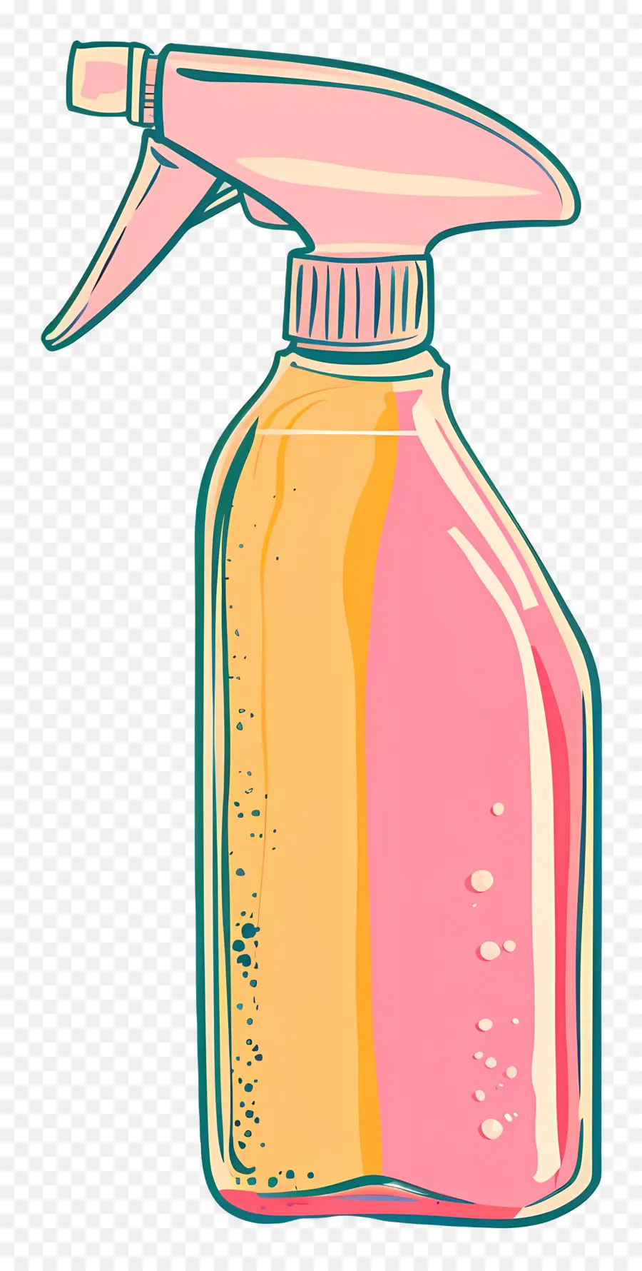 Botella De Spray，Limpieza PNG