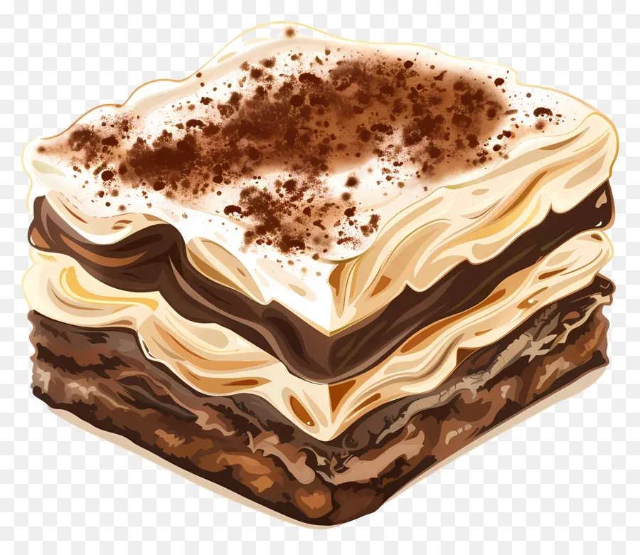 Pastel De Tiramisú，El Pastel De Chocolate PNG