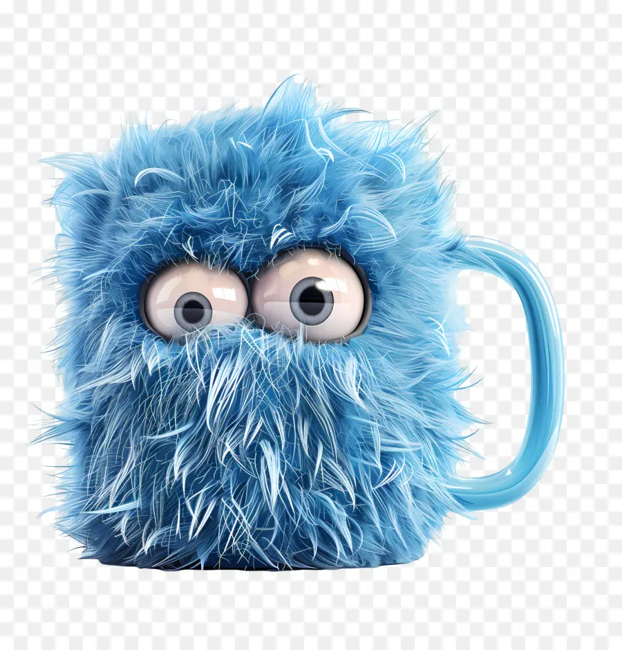 Taza，Monstruo Difuso PNG