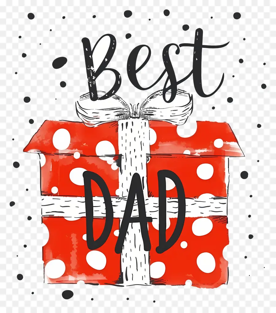 Mejor Papá，Christmas Present PNG