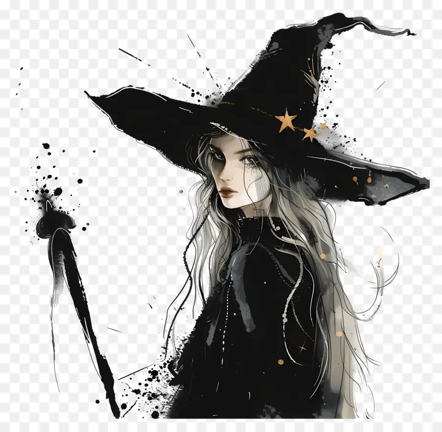 Bruja，Halloween PNG